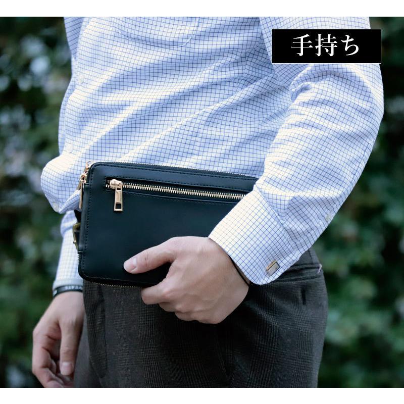 クラッチバッグ メンズ 2way 父の日 牛革 ギフト プレゼント 肩掛け 手持ち レザー セカンドバッグ バッグ おしゃれ 多機能 新聞 テレマルシェ 15 セレクトショップtelemarche 通販 Yahoo ショッピング