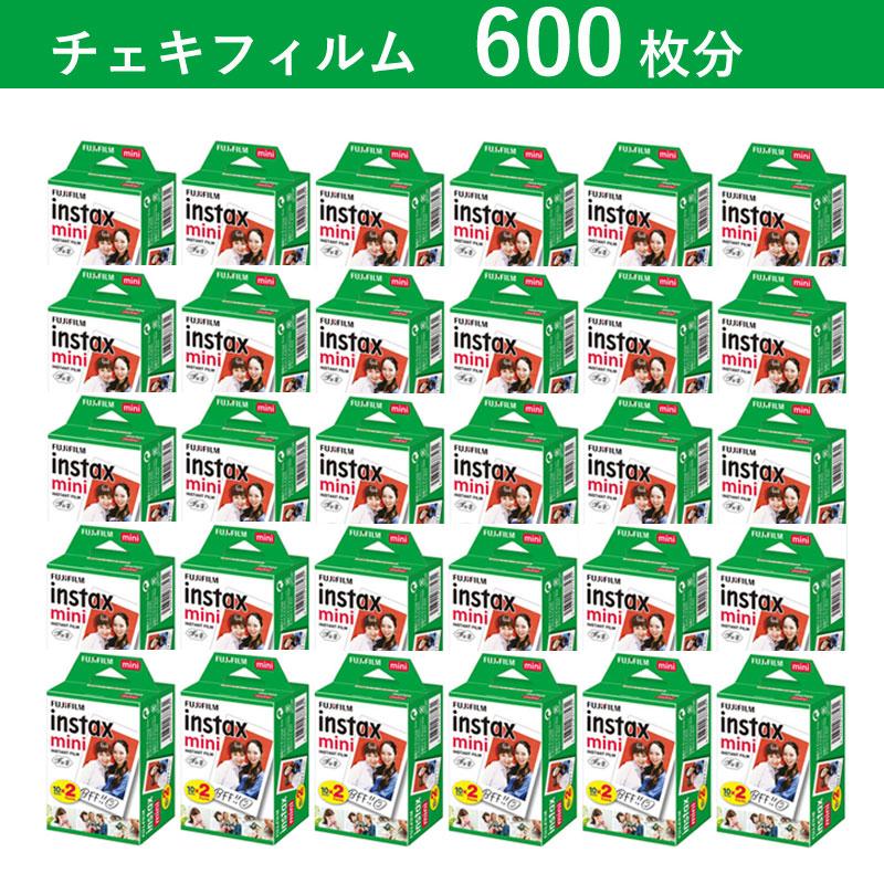 フジフィルム チェキフィルム 600枚 instax mini 20枚入×30箱 fujifilm