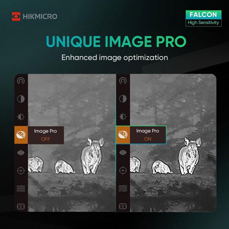 HIKMIKRO サーマル単眼スコープ FALCON FH25 ハイクマイクロ HIK-FH25 ファルコン 暗視カメラ サイトロンジャパン 熱検出 暗視スコープ｜telemarche28｜04
