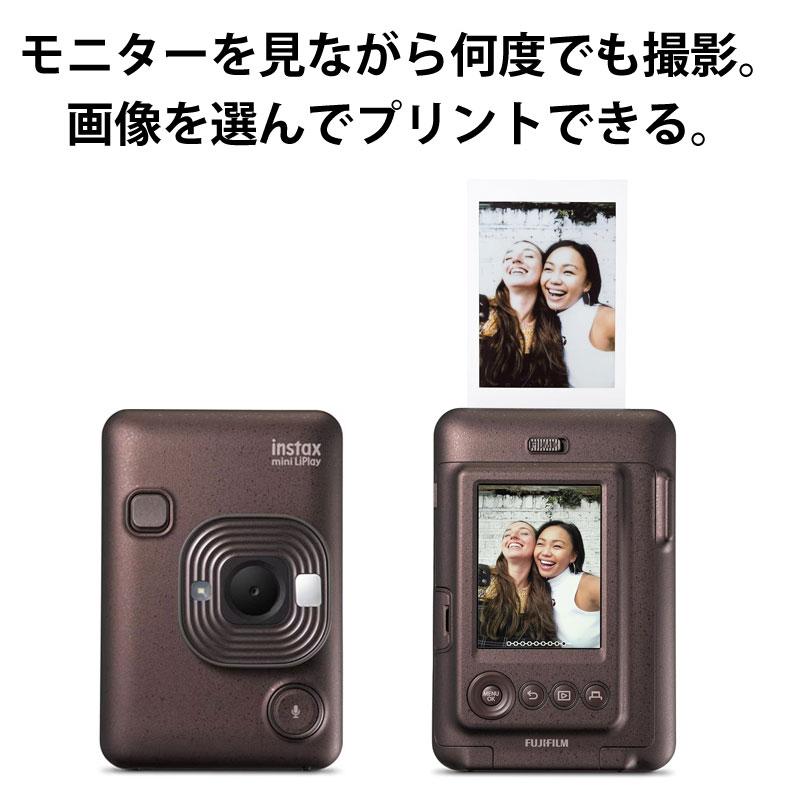 富士フイルム チェキ instax mini LiPlay ブロンズ BRONZE カメラ 