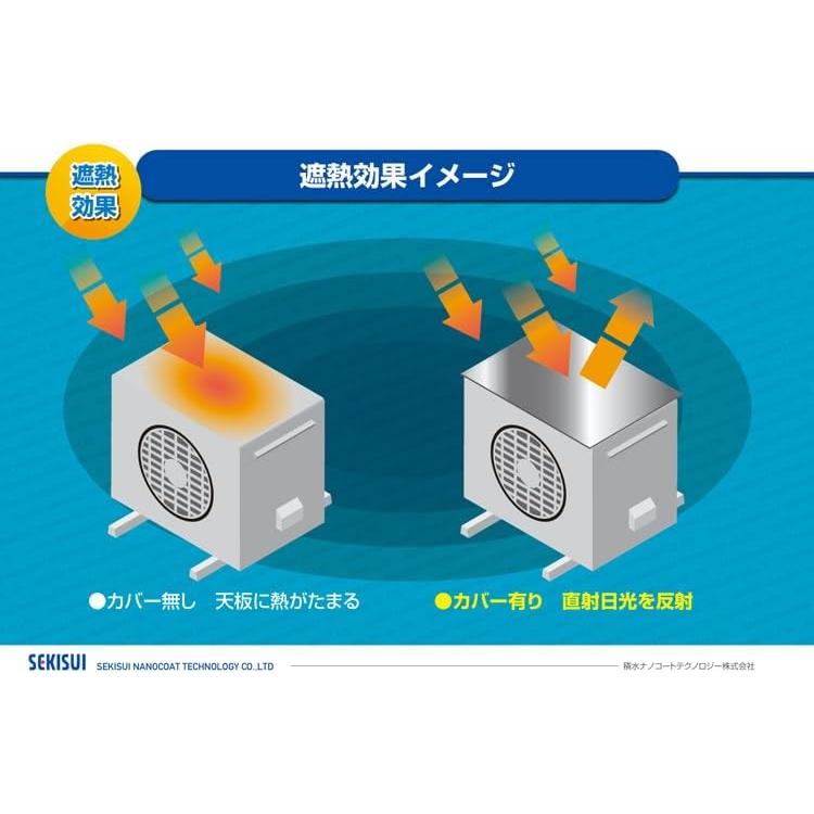 セキスイ 室外機カバー エアコン用 Sサイズ 4〜6畳用 masa 積水 クール