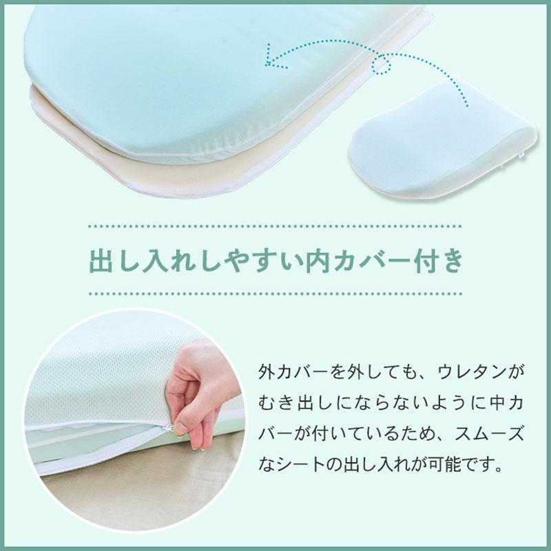 エアロフロー 足まくら 日本製 低反発 フットピロー Foot Pillow あしまくら 足枕 むくみ 腰痛 ふくらはぎ イノアック AEROFLOW 敬老の日 ギフト プレゼント｜telemarche28｜08