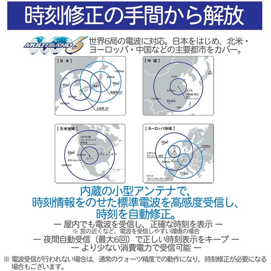 CASIO カシオ wave ceptor 電波ソーラー時計 LWA-M141D-7AJF ウェーブセプター 女性 婦人 レディース 新聞 新生活｜telemarche28｜03