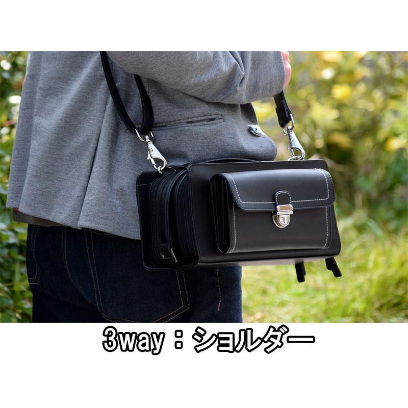 クラッチバッグ 本牛革 ショルダーバッグ メンズ レディース