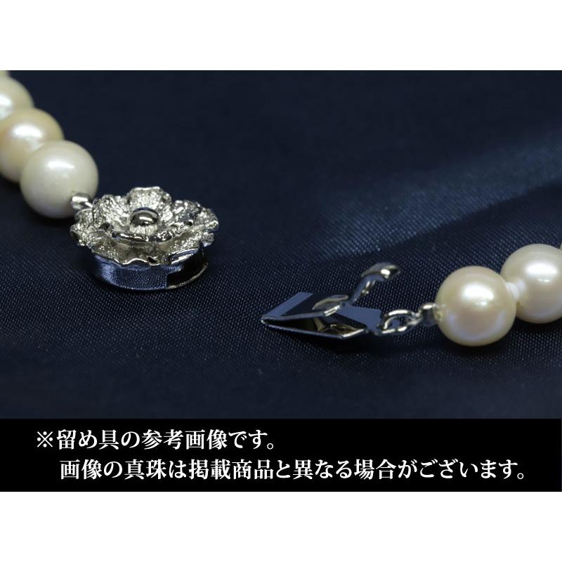真珠 パール ネックレス 大丸松坂屋 9mm 湖水真珠 イヤリング ピアス