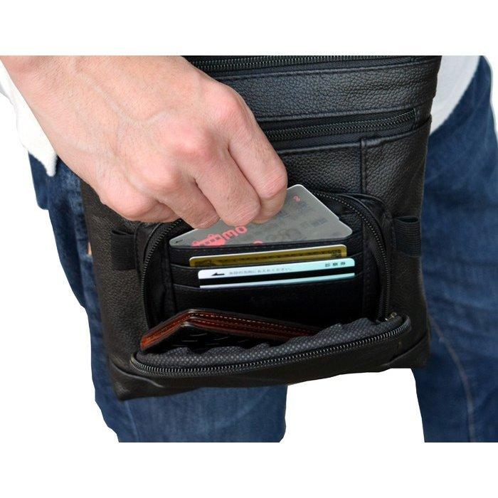 ショルダーバッグ 牛革 11ポケット ギフト プレゼント MARCO Limited