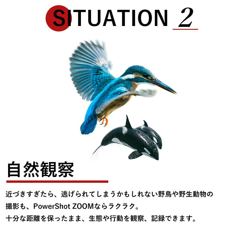 PowerShot 充電アダプター付き キヤノン Canon 撮れる望遠鏡 ZOOM