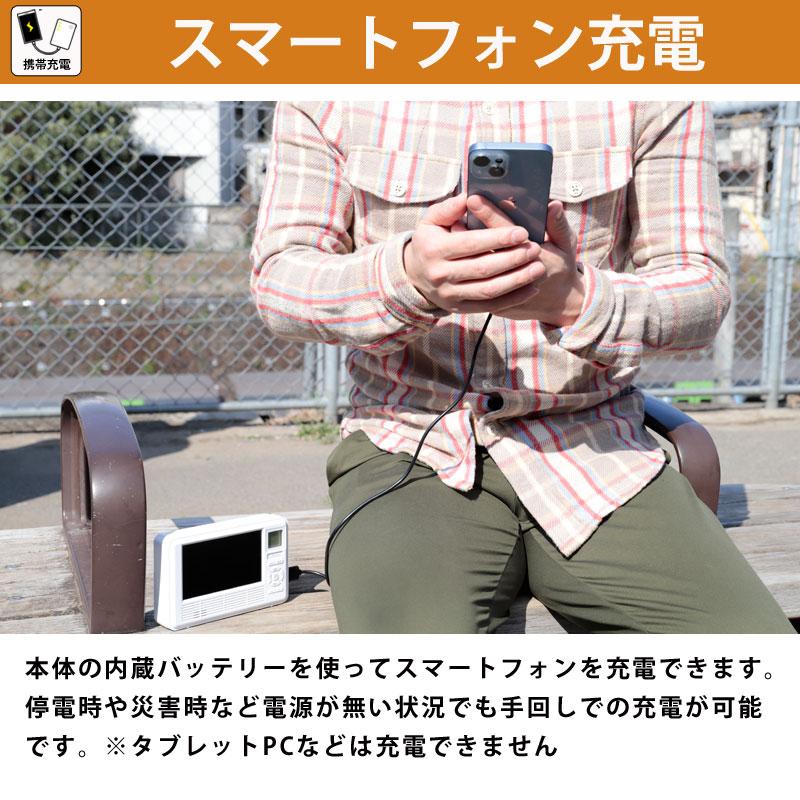 訳あり 防災 ラジオ エコラジネオ TLM-ETR017 ワンセグ テレビ 手回し