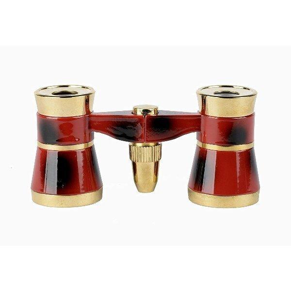 サファリ オペラグラス 双眼鏡 SAFARI 3倍 25mm口径 3X25 ワインレッド