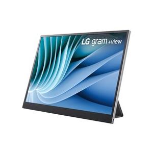 LG gram +view モバイルモニター シルバー 16MR70