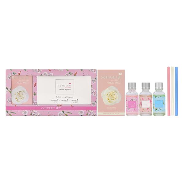 予約販売品 アランドロン Alain Delon サムライ ウーマン ホワイトローズ コフレセット a 40ml 28ml 3 香水 フレグランス Wantannas Go Id