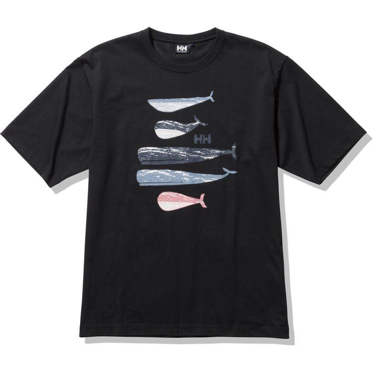 ヘリーハンセン Helly Hansen ショートスリーブホエールティー ユニセックス くじら サイズ M カラー ブラック He K S S Whale Tee Sr テレメディア 通販 Yahoo ショッピング