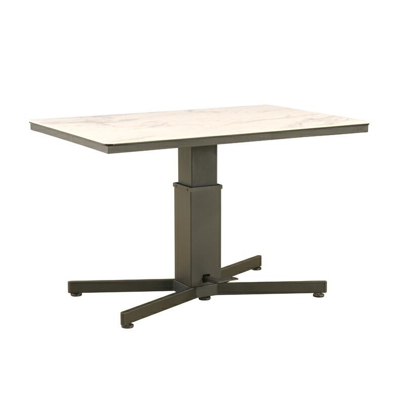 リフトテーブル　アレット Alette 筑波産商 筑波産商 アレット Alette 120 ×80 リフトテーブル 高さ56~76cm