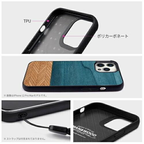 ikins 天然木ケース for iPhone 13 Denim  I21228i13｜telj｜05