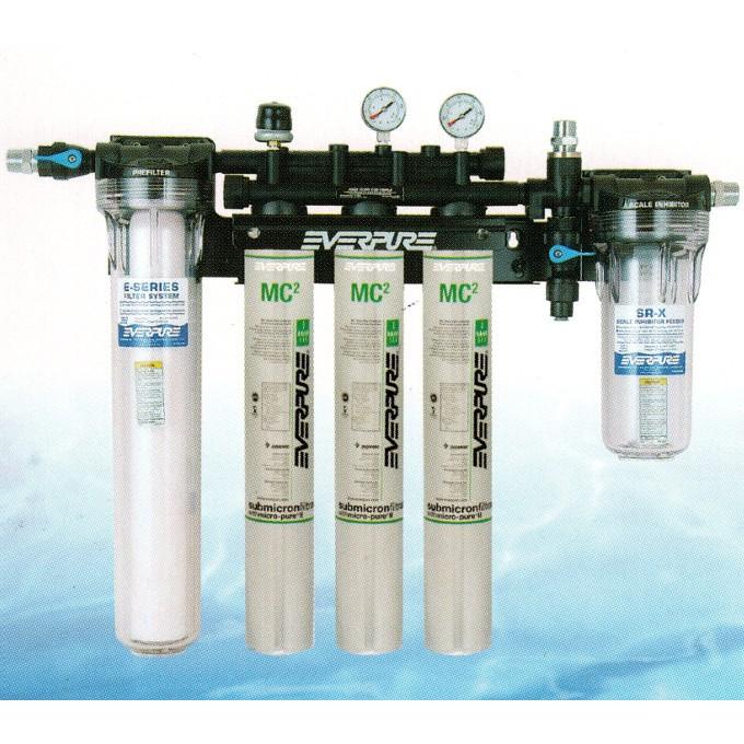 ハイフローCSR ツイン-7FC 浄水器　エバーピュア 浄水器 集合型浄水システムハイフローCSRツイン7FC エバーピュア