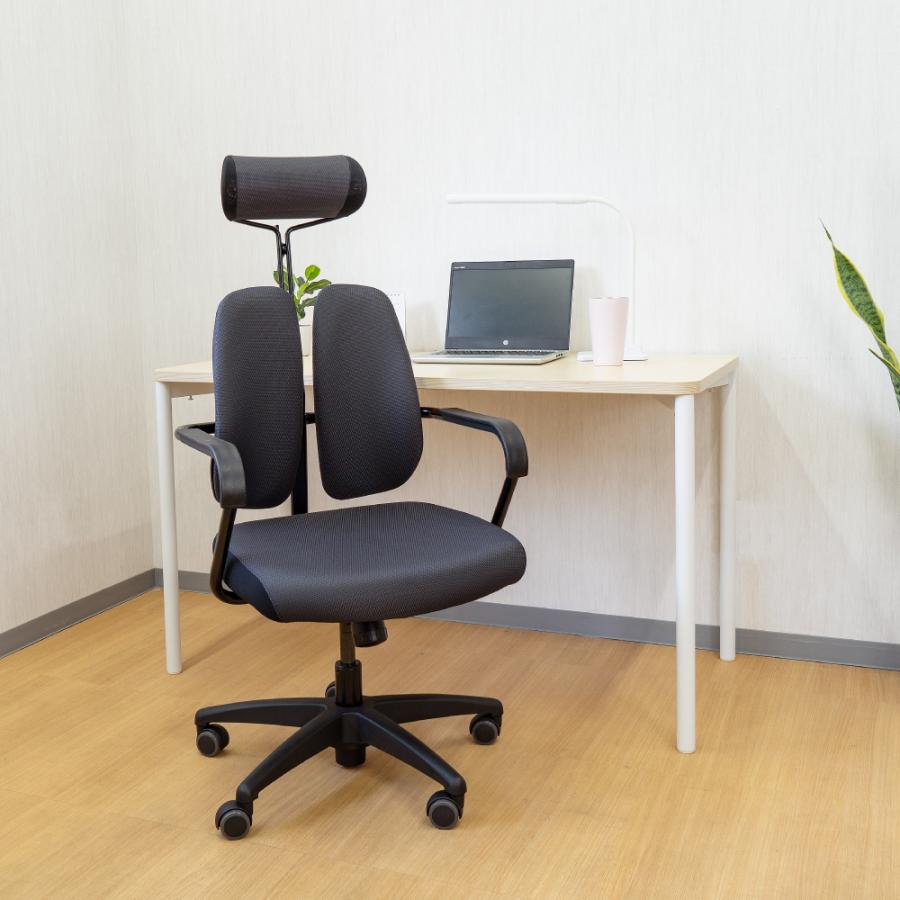 デュオレスト（DUOREST） オフィスチェア DR-7600F ドットブラック