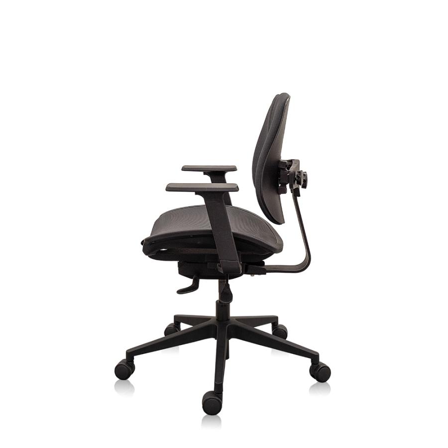 デュオレスト（DUOREST） オフィスチェア NEXT4 ブラック 肘付き 腰へ