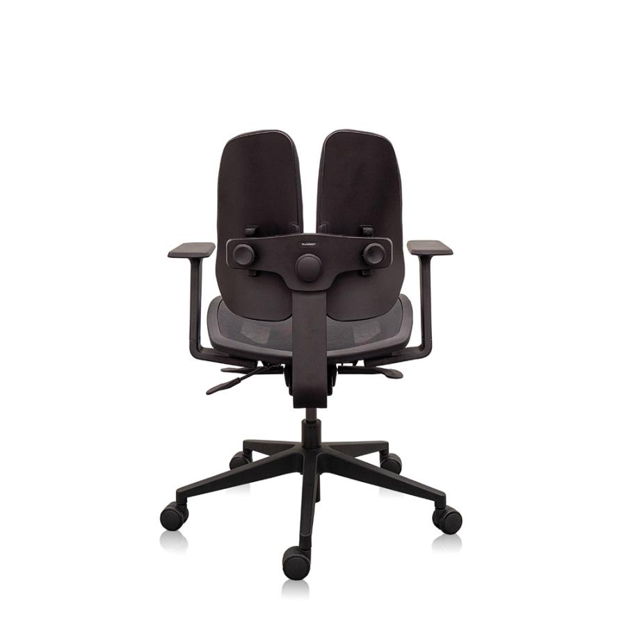デュオレスト（DUOREST） オフィスチェア NEXT4 ブラック 肘付き 腰へ