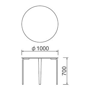数量限定 テーブル 天童木工F-2740SG-NT スギ圧密材(ナチュラル) 『受注生産のため約１か月〜』『代引対象外』 【HOV1749713554】(63492円)
