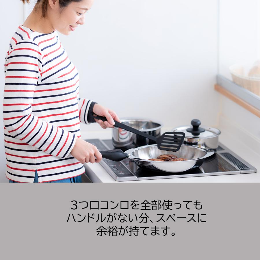 十得鍋 十得鍋セット ソースポット16・18・20cm 兼用蓋 片手ハンドル