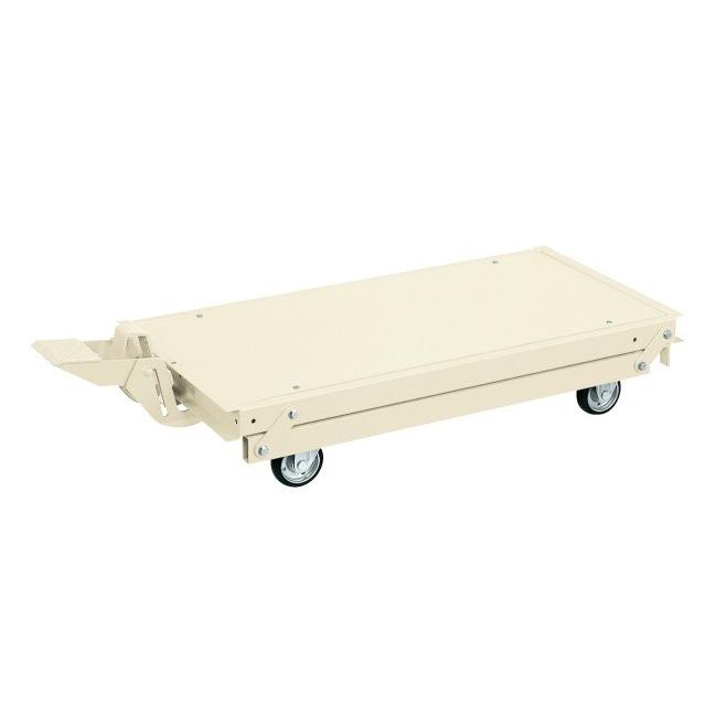 サカエ 作業台オプションペダル昇降台車　KTW-187DPSI / 適応サイズ：1800×750(800)mm用【代金引換対象外】【配送時間指定不可】