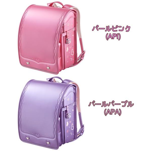 天使のはね 2021年入学向け2019年型落ちランドセル ラブピ ガーリー パール Lovepea セイバン A4フラットファイル対応 LV17GP |  | 01