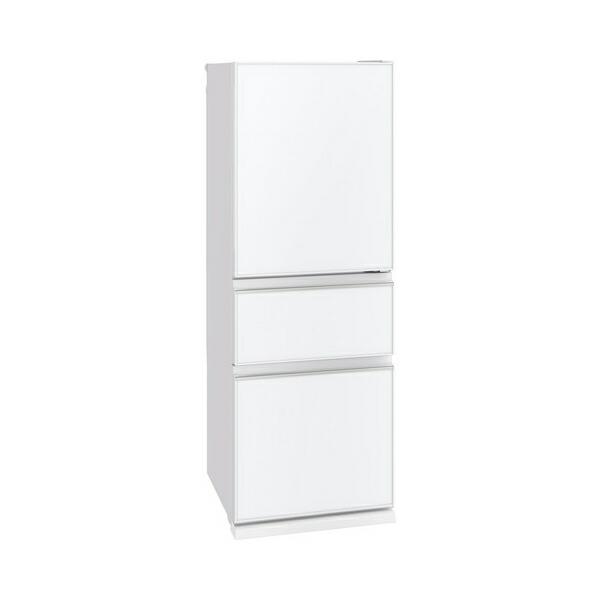 美品　三菱　冷凍冷蔵庫　MR-CG33H-W　330リットル　2022年製 三菱電機（MITSUBISHI ELECTRIC） 『10年延長保証対象』三菱電機 MR