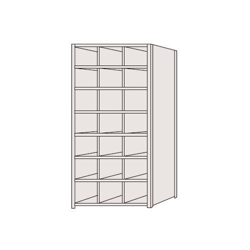サカエ SAKAE / 区分棚　フラットタイプ　NCAM111-307【代金引換対象外】【配送時間指定不可】【サカエの大型商品は車上渡しです】個人宅配送不可