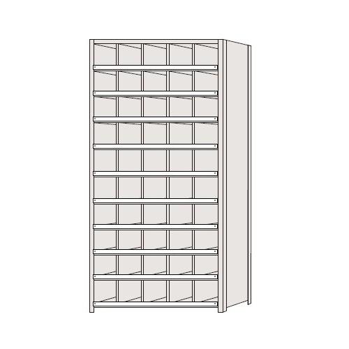 サカエ SAKAE / 区分棚　コボレ止め付タイプ　NCCM111-510【代金引換対象外】【配送時間指定不可】【サカエの大型商品は車上渡しです】個人宅配送不可