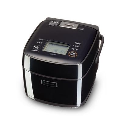 新品三菱IH炊飯器1～2人用　（０.５~３.５合）NJ-SE06H-Bこくよう 炭炊釜 三菱電機 NJ-SE06H-B 黒曜 0.5〜3.5合炊き 三菱ジャー炊飯器