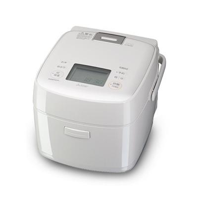 三菱電機 IHジャー炊飯器 炭炊釜 NJ-SE06H-W 炭炊釜 三菱電機 NJ-SE06H-W 白亜麻 0.5〜3.5合炊き 三菱ジャー炊飯器