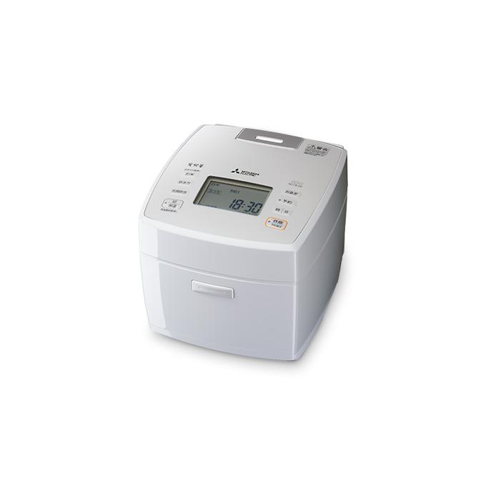 三菱電機 NJ-VE18F-W 月白 1升炊き 10合炊き 備長炭コート 炊飯器 1 