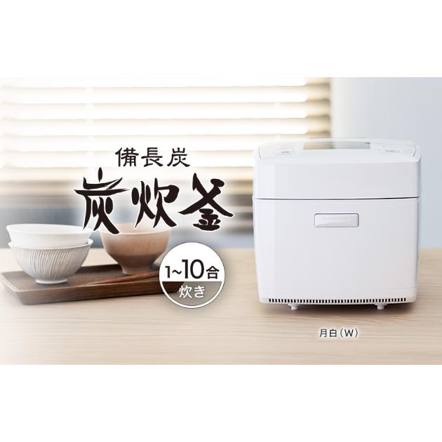 三菱電機 NJ-VE18F-W 月白 1升炊き 10合炊き 備長炭コート 炊飯器 1 
