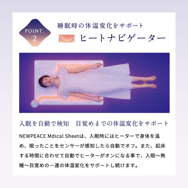 NEW PEACE Medical Sheet ニューピース メディカルシート 家庭用電位