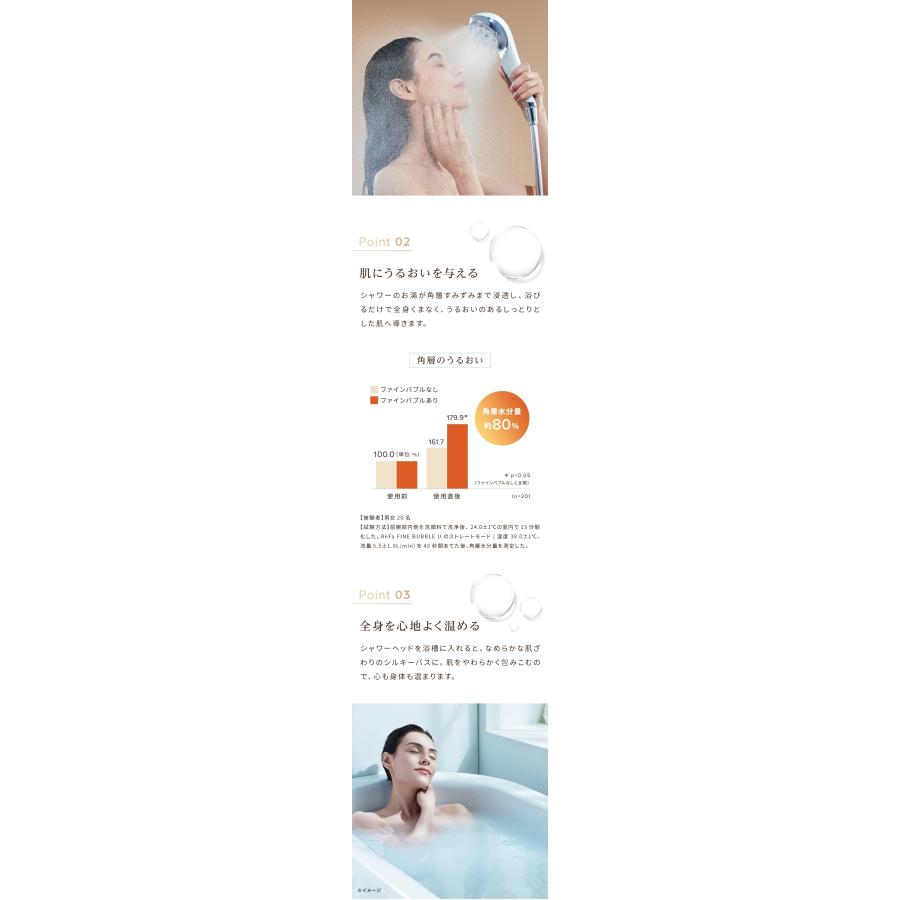 シャワーヘッド リファ ファインバブル U ReFa FINE BUBBLE シャワーヘッド リファ ファインバブル U ReFa FINE BUBBLE