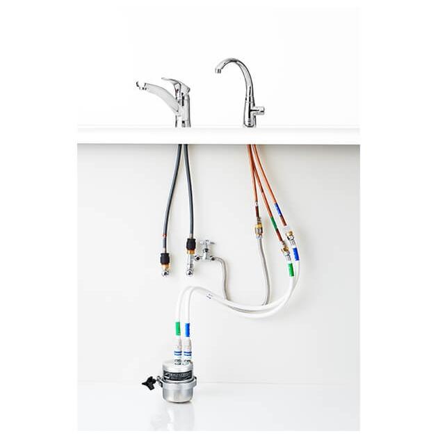 シーガルフォー アンダーシンクタイプ浄水器＋水栓セット X-1BE-MA02