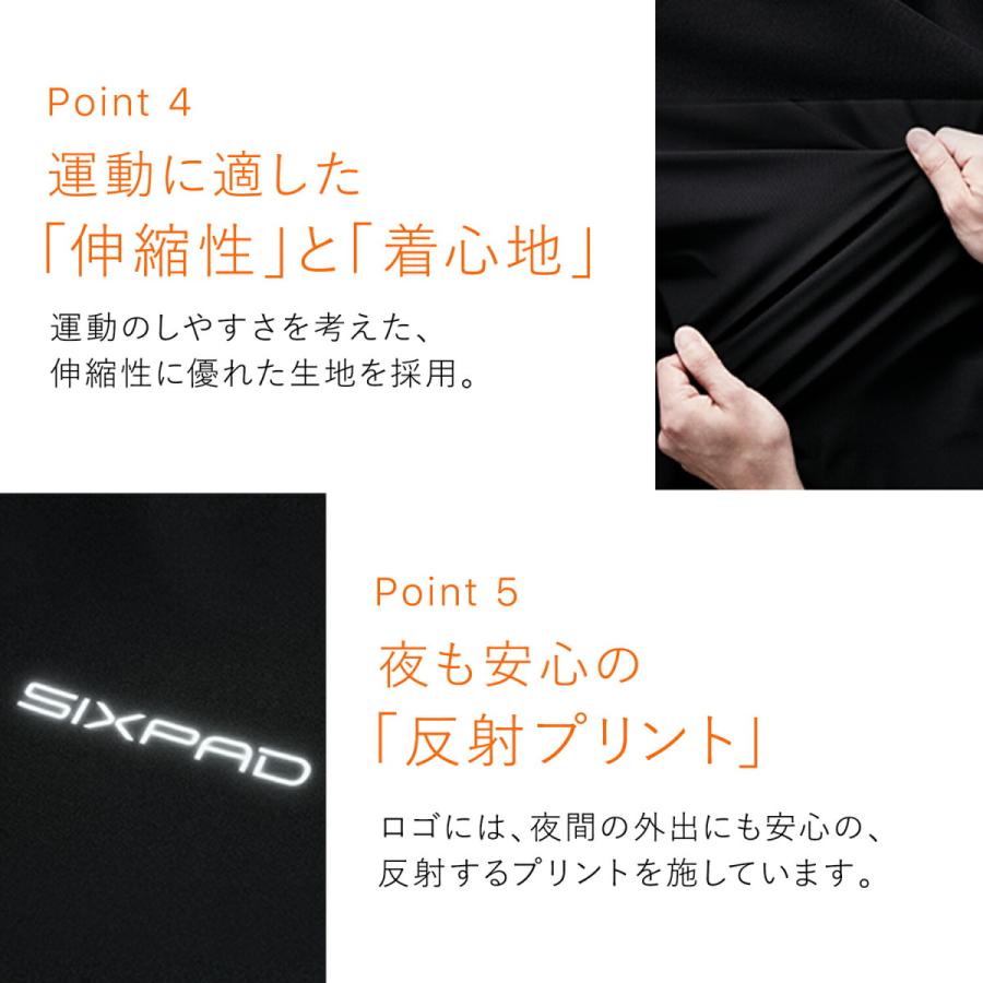 SIXPAD MTG サウナスーツ Sサイズ シンプルデザイン 150~165 SS-AW00A