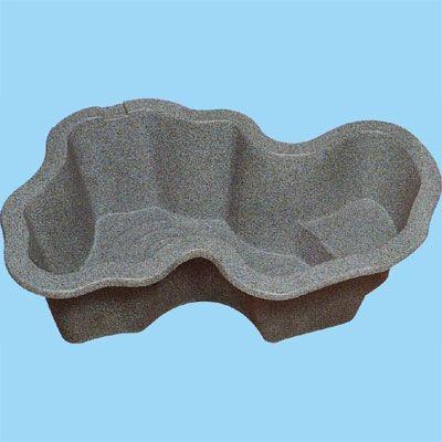 タカラ工業 みかげ調プラ池 L600 庭園埋設型『法人宛送料無料(車上渡し