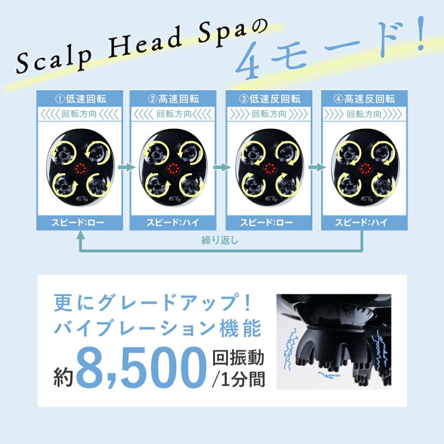 WAVEWAVE EMS Scalp Head SPA wavewave012 ウェイブウェイブ スクラップヘッドスパ ヘッドスパブラシ 頭皮ケア 電動 誕生日 プレゼント |  | 08
