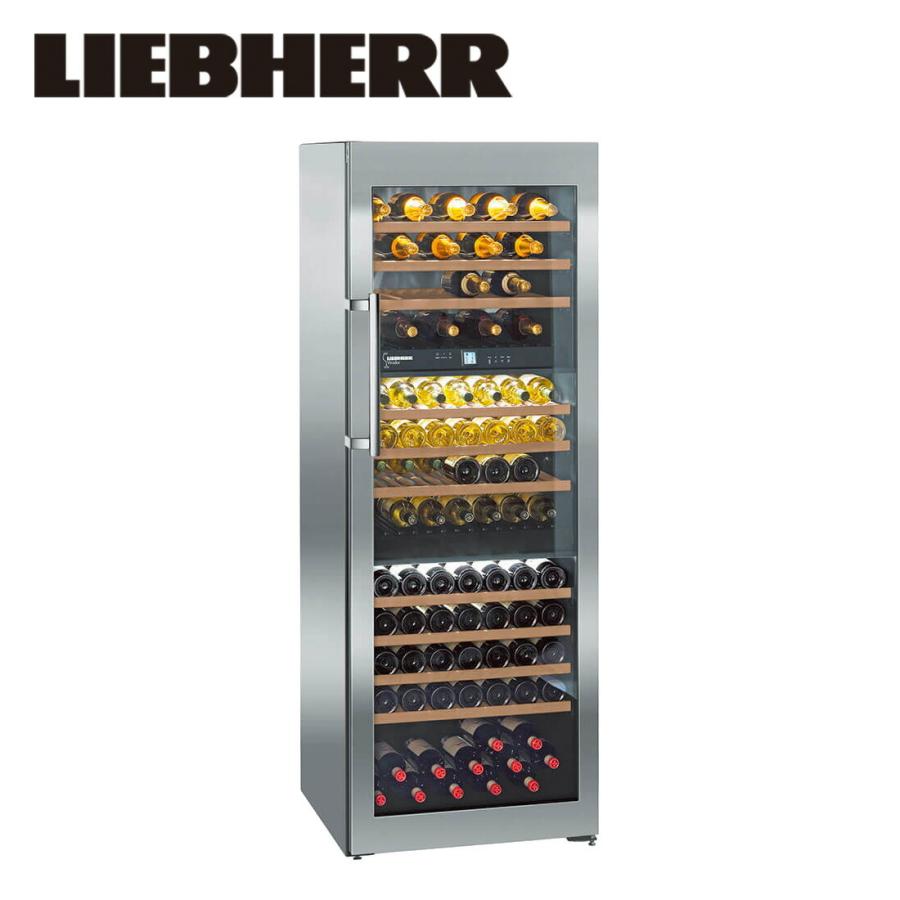 LIEBHERR - 『一都三県は貨物輸送・開梱据えつける無料可』リープヘル ぶどう酒押し入れ WTes5872 Vinidor 584L Free Standing Wine Cabinet