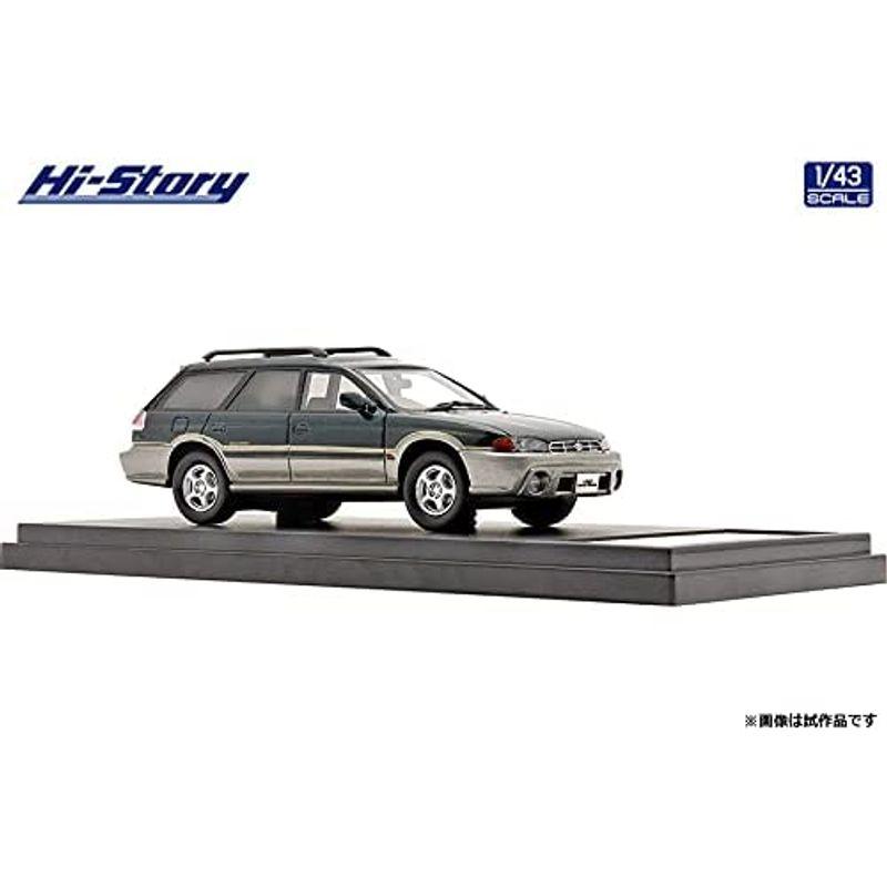 うのにもお得な情報満載 Hi Story 1/43 スバル LEGACY GRAND WAGON (1996) ビンテージグリーン・マイカ/グレーオパール 完成品