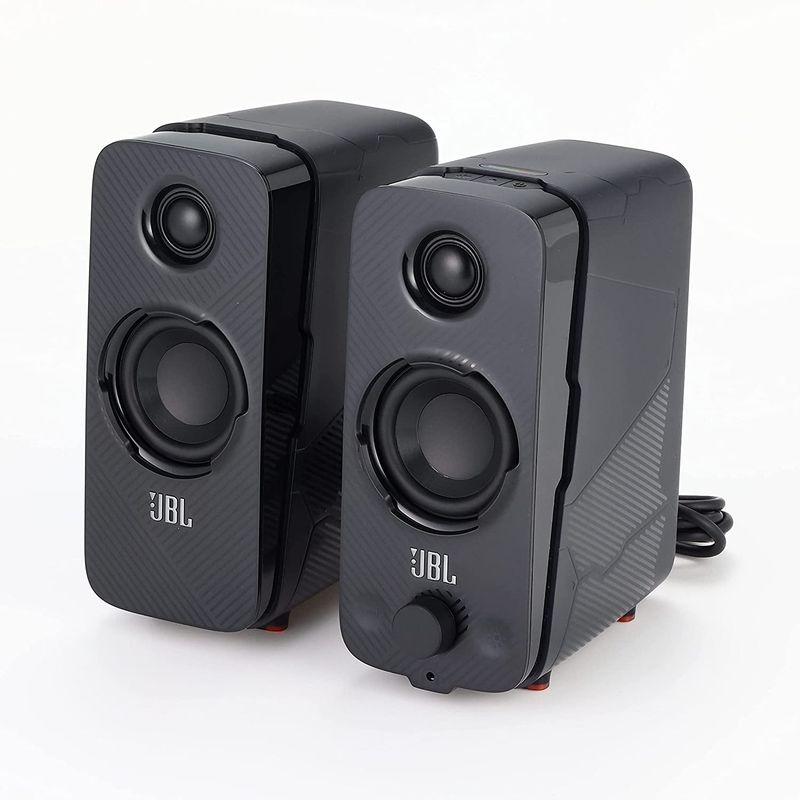 JBL QUANTUM DUO ゲーミングスピーカー/USB 3.5mm 接続/Bluetooth/ワイヤレス スピーカー/サラウンド/ライ JBL QUANTUM DUO ゲーミングスピーカー/USB 5mm 接続/Bluetooth/ワイヤレス スピーカー/サラウンド/ライ