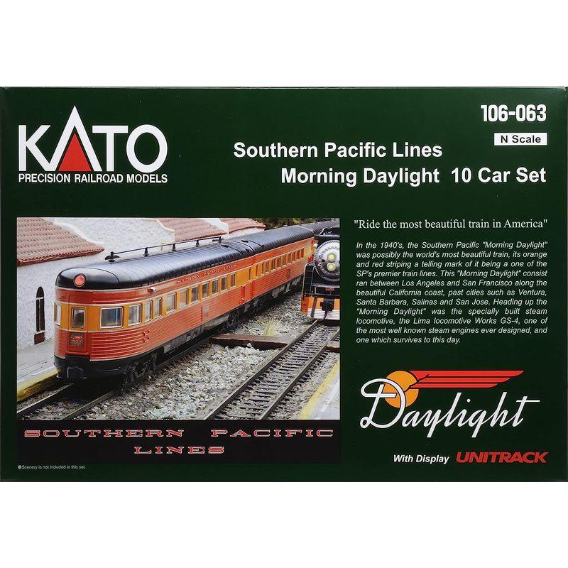 KATO Nゲージ サザン・パシフィック鉄道 モーニング・デイライト SP Lines 10両基本セット 10-666-C 鉄道模型 客車 Nゲージ サザン パシフィック鉄道 モーニング デイライト SP Lines 10両基本セット 鉄道模型 客車