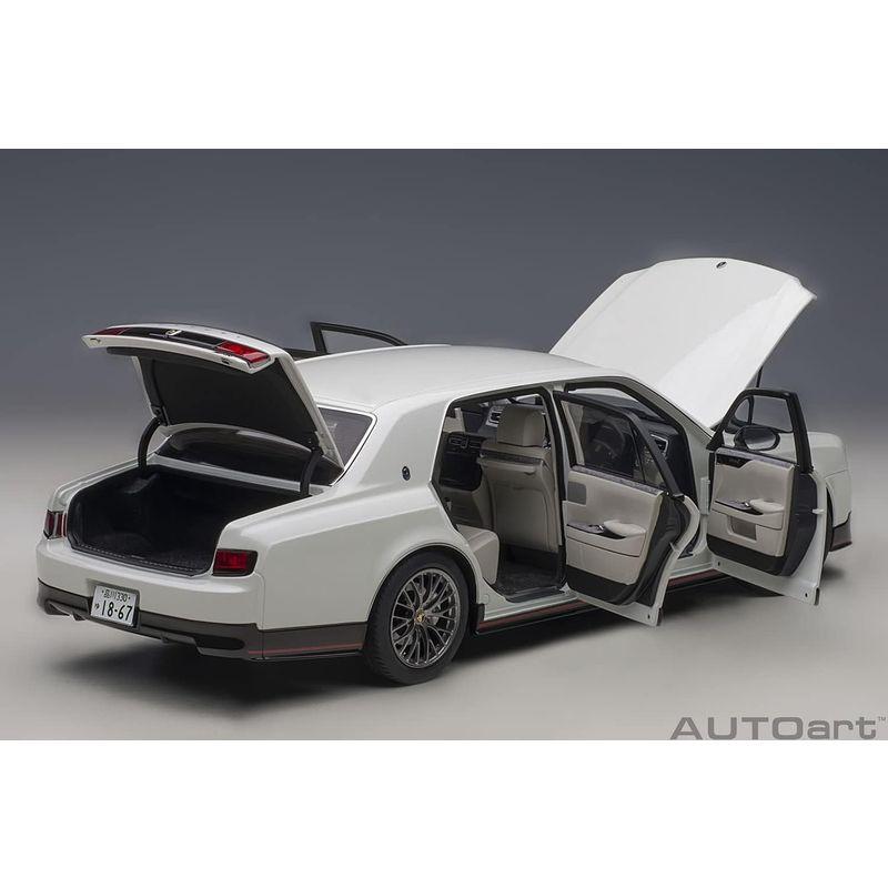 AUTOart 1/18 トヨタ センチュリー GRMN パール・ホワイト 完成品 78764｜telmit-store｜07