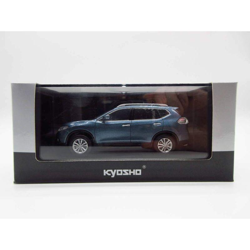 1/43 京商 日産 エクストレイル X-TRAIL T32 ミニカー ブルー 