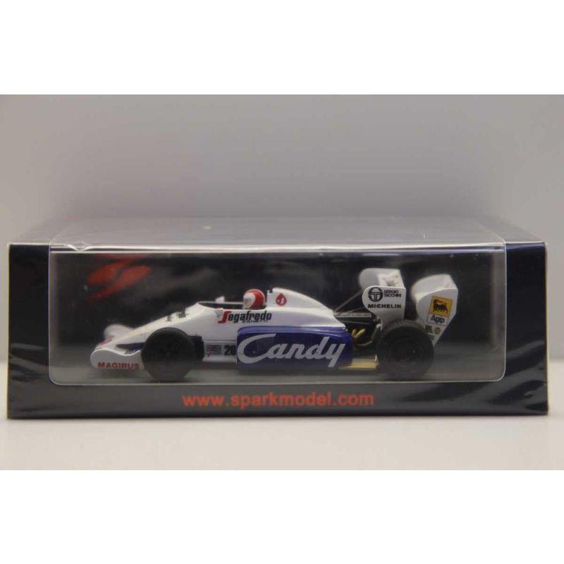 スパークモデル 1/43 トールマン TG184 1984 F1 モナコGP #20 J.チェコット S2779 43C0/168 1/43 トールマン TG184 F1 モナコGP #20 チェコット S2779 43C0/168 　