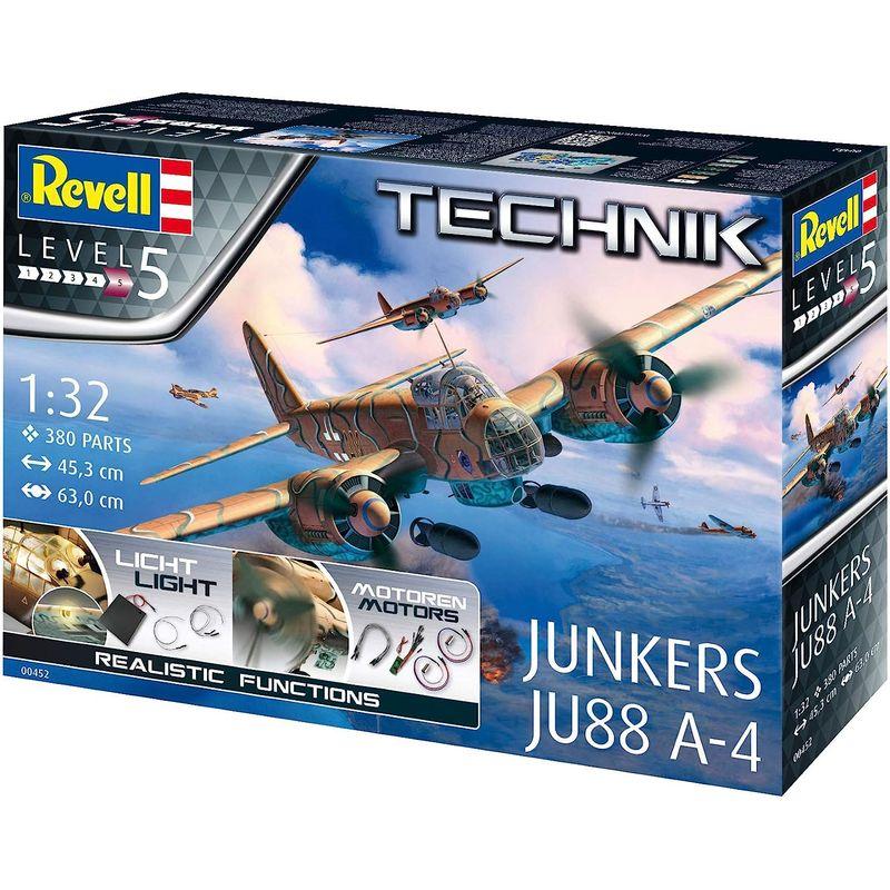 【新版】 ドイツレベル 1/32 レベルテクニックシリーズ ユンカースJu88A-4 プラモデル 00452 【2548181605】(15795円)