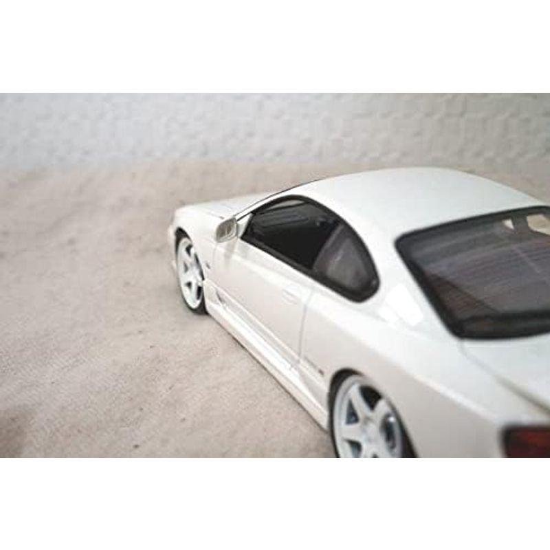 HOT WORKS 日産 シルビア S15 1/24 ミニカー 白 ホットワークス S15