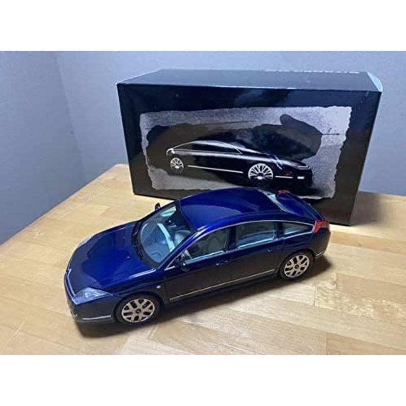 早い者勝ち訳あり！ 程度完璧ノレブ1/18 シトロエンC6ミニカー(青 【HO1126016221】(40861円)