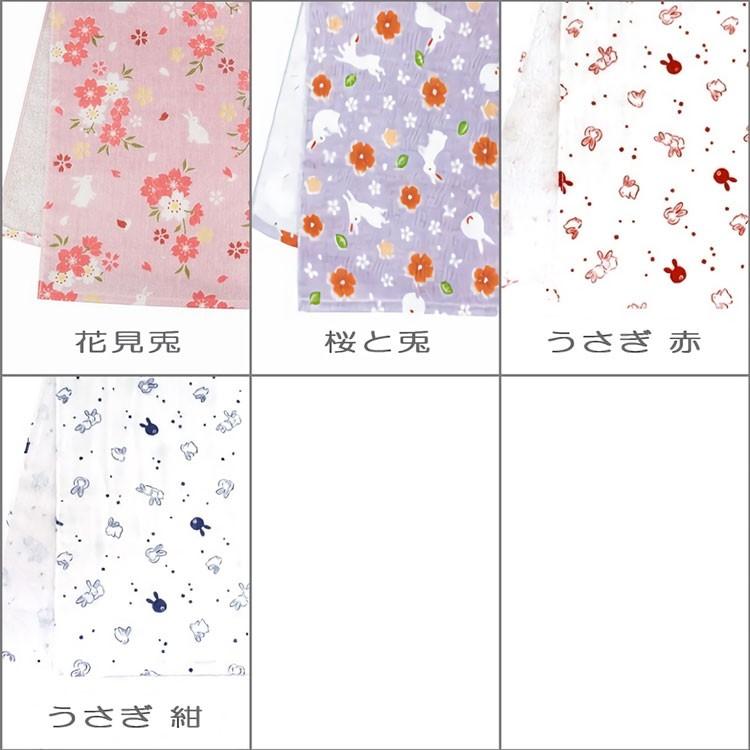 ガーゼタオル手ぬぐい うさぎ柄 くろちく おしゃれガーゼてぬぐい ウサギ 兎 メール便ok Tg02 P3 手まりうた Yahoo 店 通販 Yahoo ショッピング